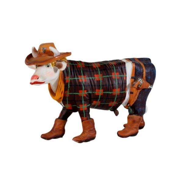 MEDIUM COWBOY COW