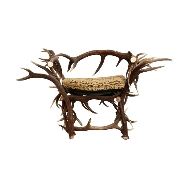 Horned armchair