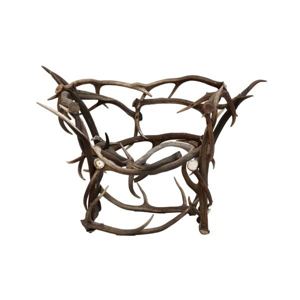 Horned armchair